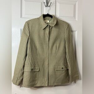 Talbots | Vintage| Woman’s Green Jacket Blazer| Size 10
